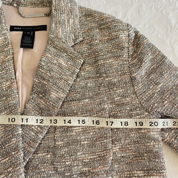MARC BY MARC JACOBS metallic Bouclé tweed jacket - Picture 14 of 16
